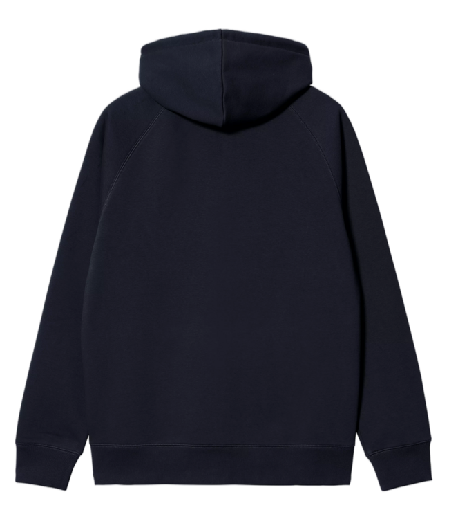 CARHARTT WIP Hooded Chase Jacket - Dark Navy/Gold