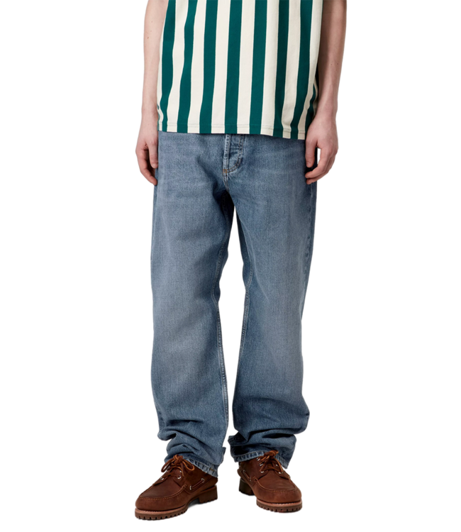 CARHARTT WIP Marlow Pant - Blue/Worn Bleached