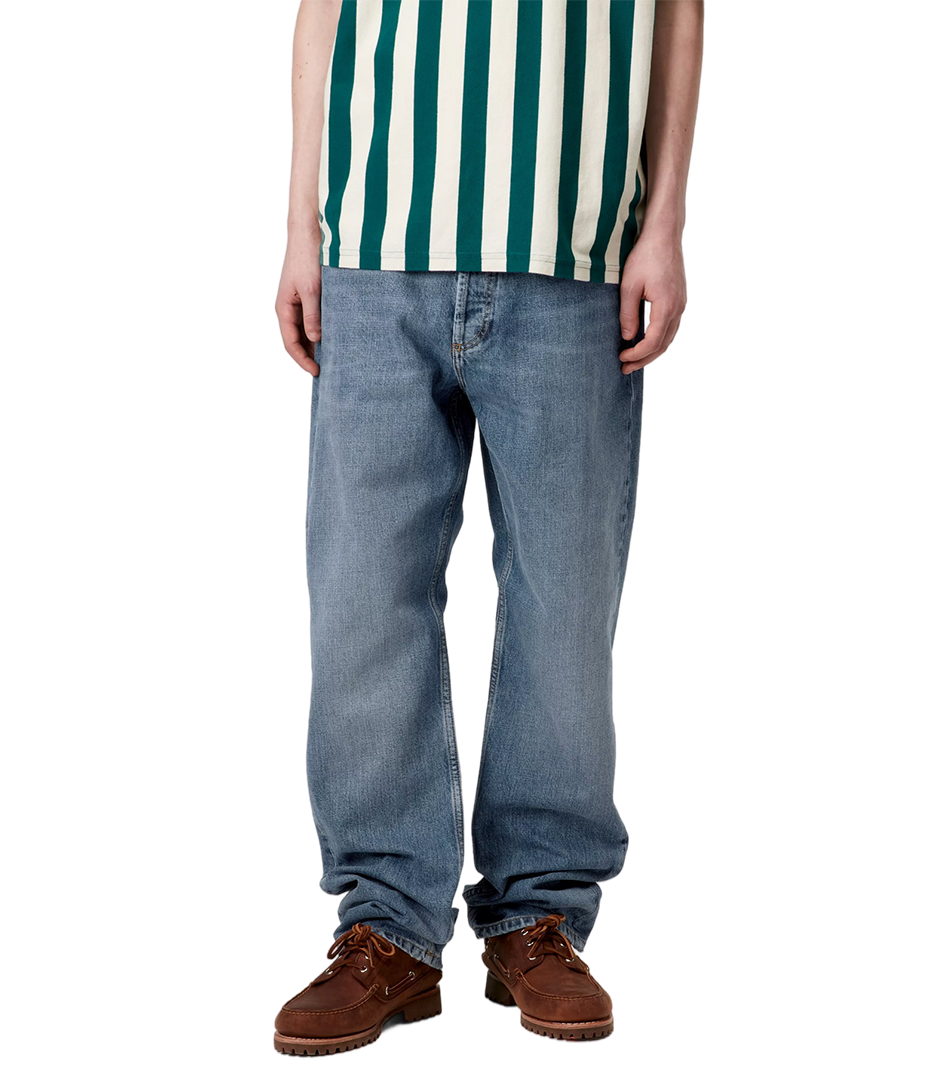 CARHARTT WIP Marlow Pant - Blue/Worn Bleached