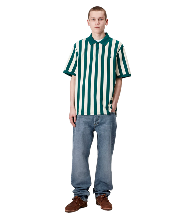 CARHARTT WIP Marlow Pant - Blue/Worn Bleached