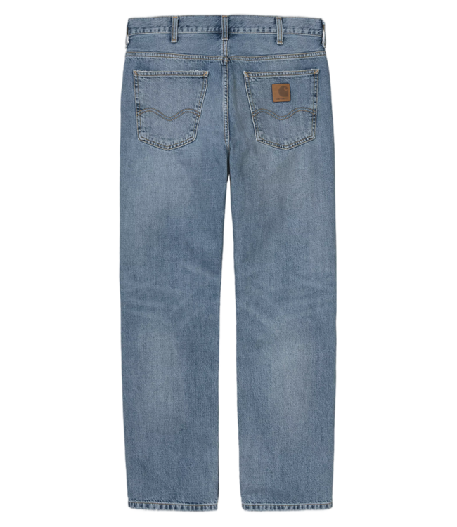 CARHARTT WIP Marlow Pant - Blue/Worn Bleached