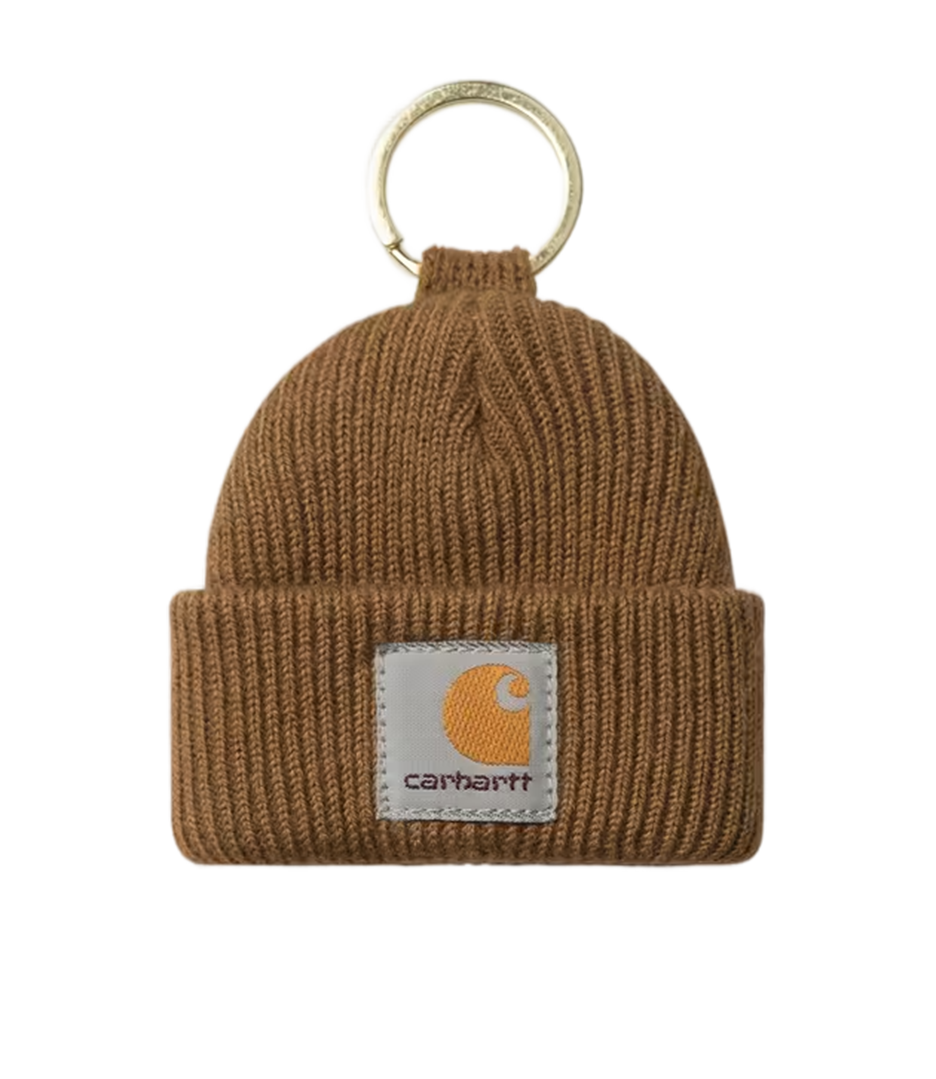 CARHARTT WIP Mini Watch Hat Keychain - Hamilton Brown