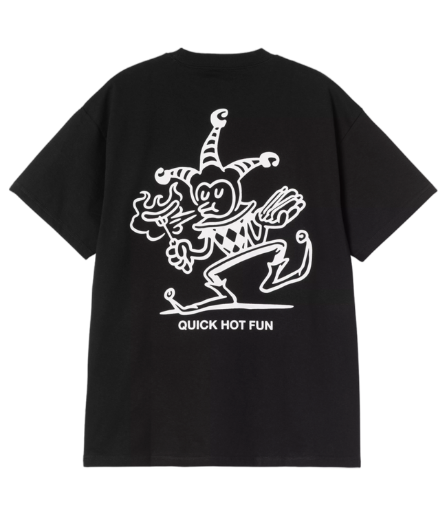 CARHARTT WIP S/S Harlequin Bbq T-Shirt - Black