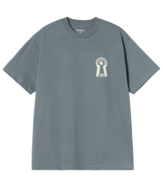 CARHARTT WIP S/S Locked T-Shirt - Cozy Blue