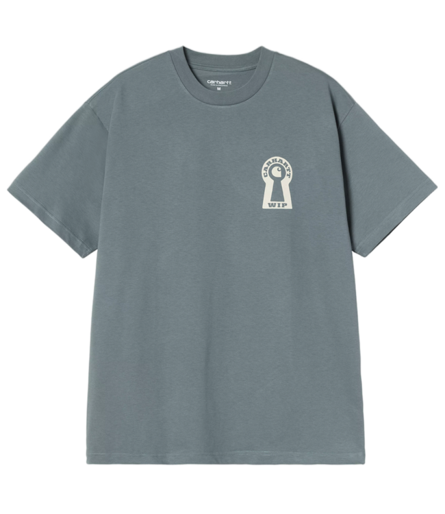 CARHARTT WIP S/S Locked T-Shirt - Cozy Blue