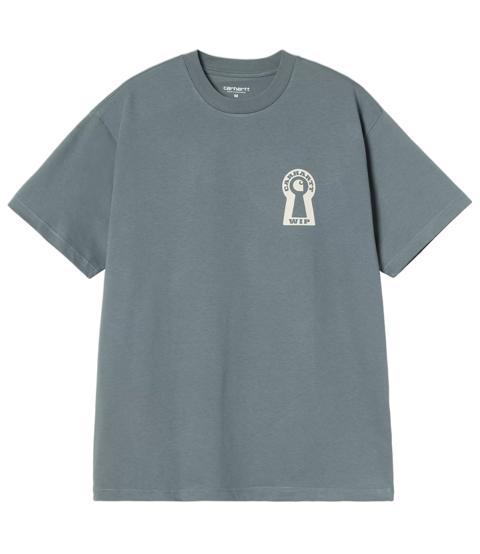 CARHARTT WIP S/S Locked T-Shirt - Cozy Blue