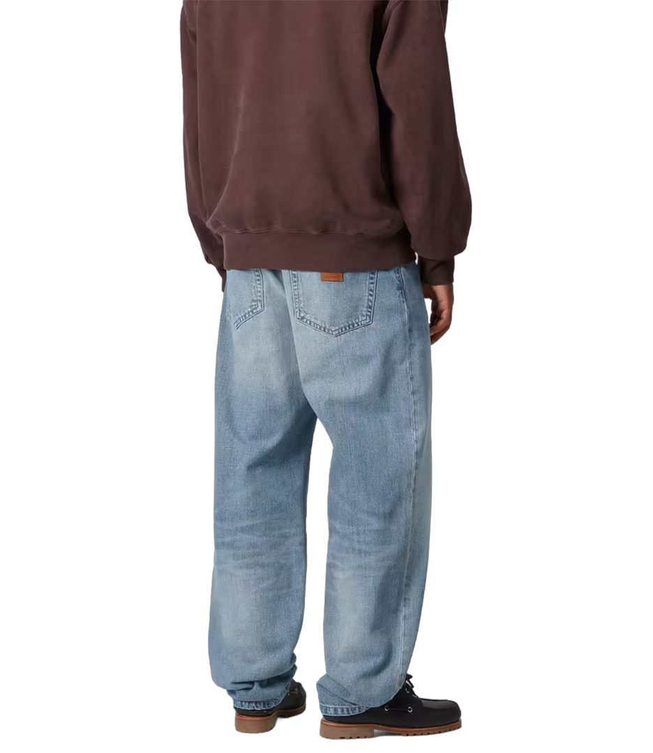 CARHARTT WIP Aaron Pant - Blue/Burst Washed