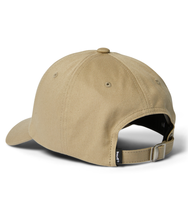 HUF 89 Embroidered 6 Panel Cv Hat - Stone/Blue