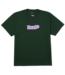 HUF 89 Outline Ss Tee - Forest Green