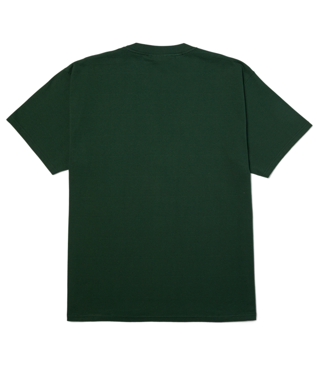 HUF 89 Outline Ss Tee - Forest Green