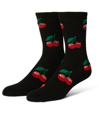 HUF Cherry Bomb Crew Sock - Black