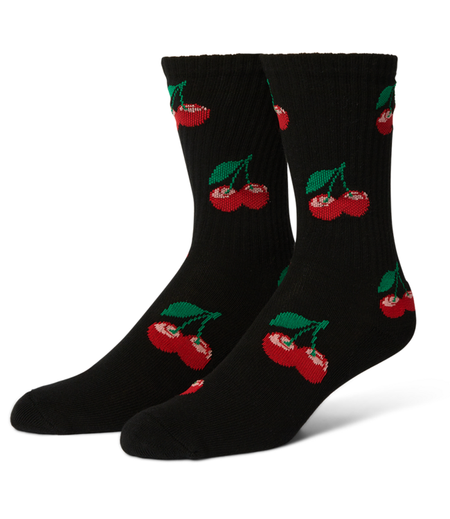 HUF Cherry Bomb Crew Sock - Black