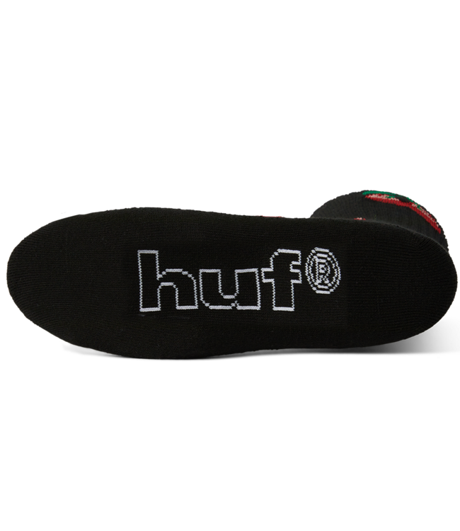 HUF Cherry Bomb Crew Sock - Black