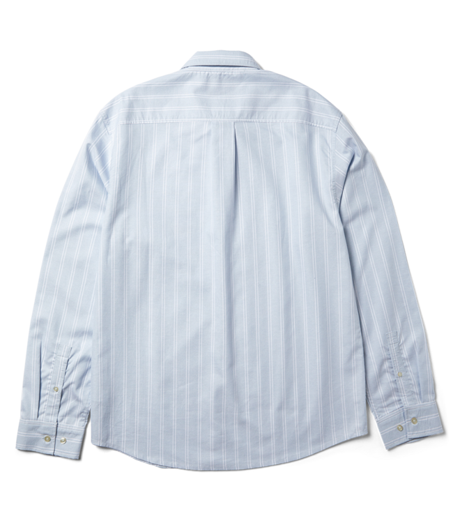 HUF Classic Arch Ls Oxford Shirt - Light Blue