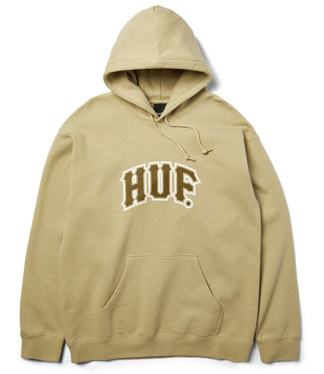 HUF Classic Arch Po Hoodie - Sand