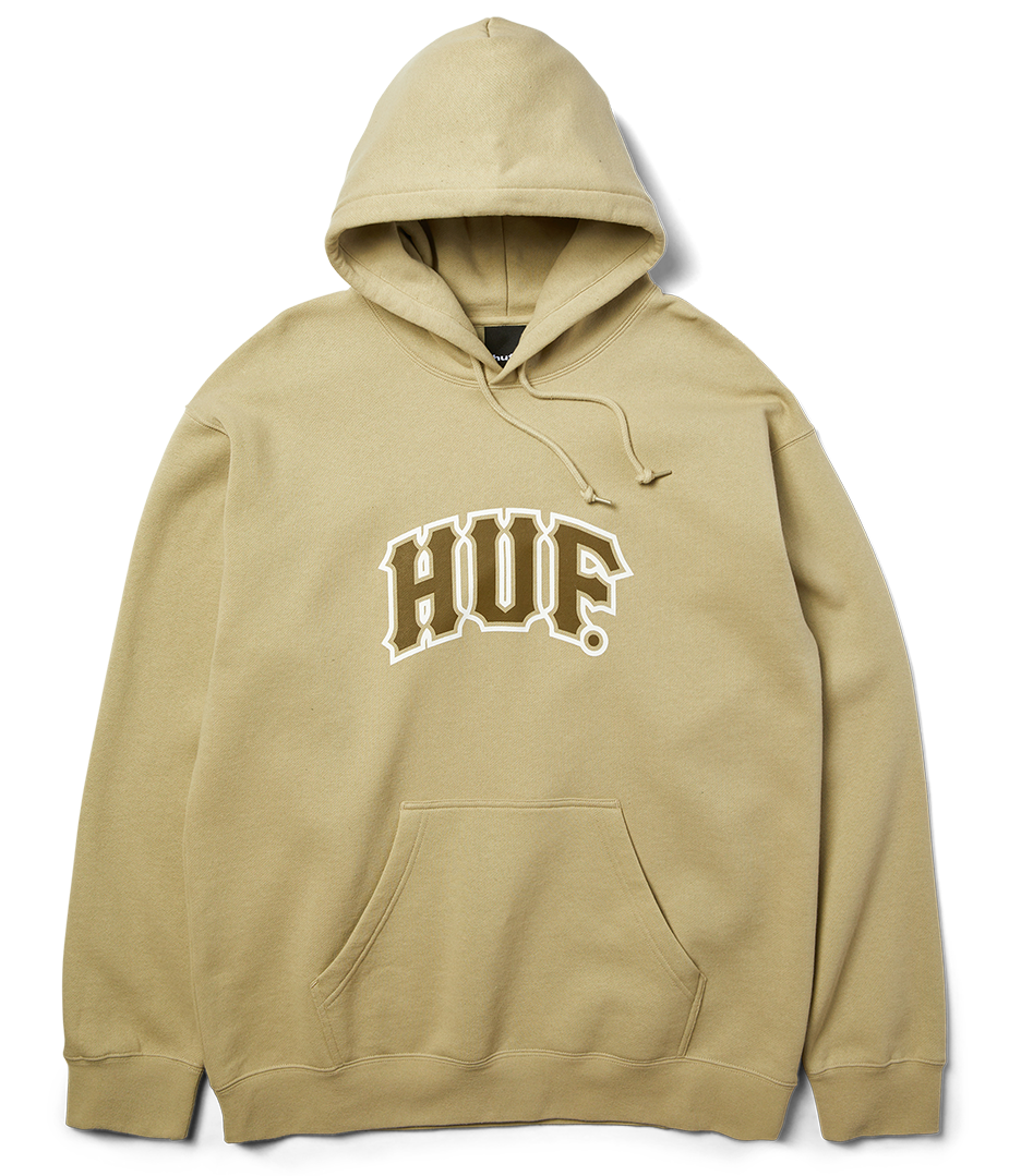 HUF Classic Arch Po Hoodie - Sand