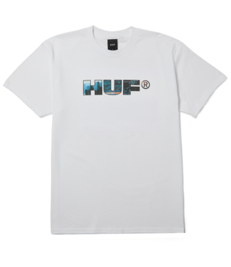 HUF Flight Path Ss Tee - White