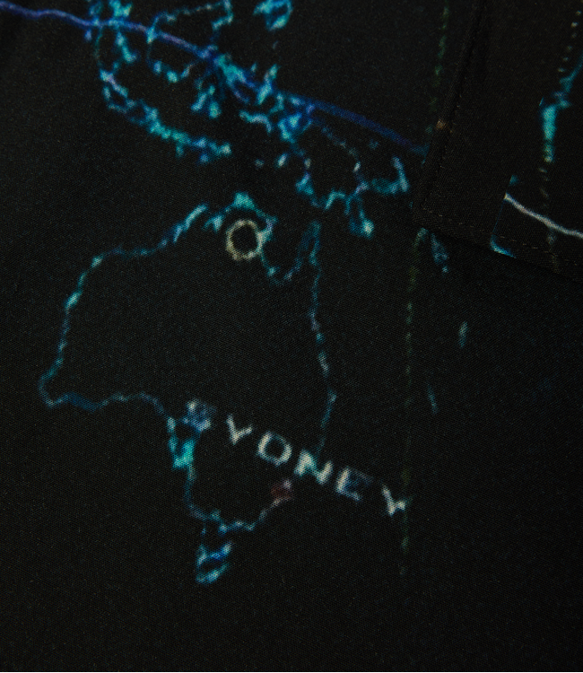 HUF Ground Control Ss Resort Shirt - Black