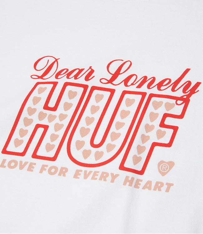 HUF Lonely Hearts Ss Tee - White