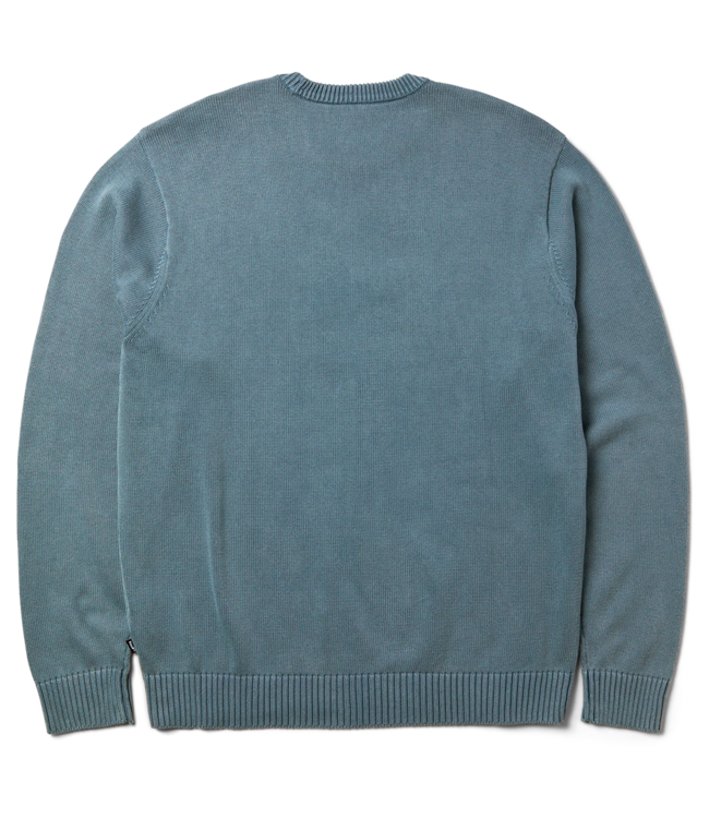 HUF Pacific Wash Embossed Crewneck - Blue