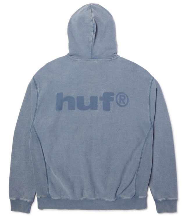 HUF Pacific Wash Fz Hoodie - Blue