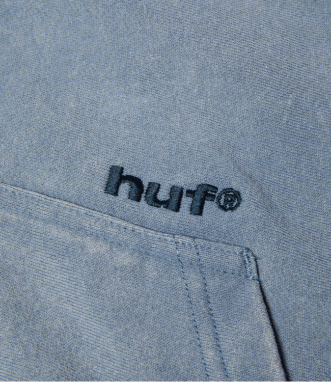 HUF Pacific Wash Fz Hoodie - Blue
