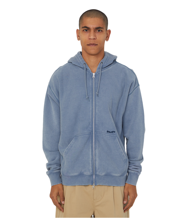HUF Pacific Wash Fz Hoodie - Blue