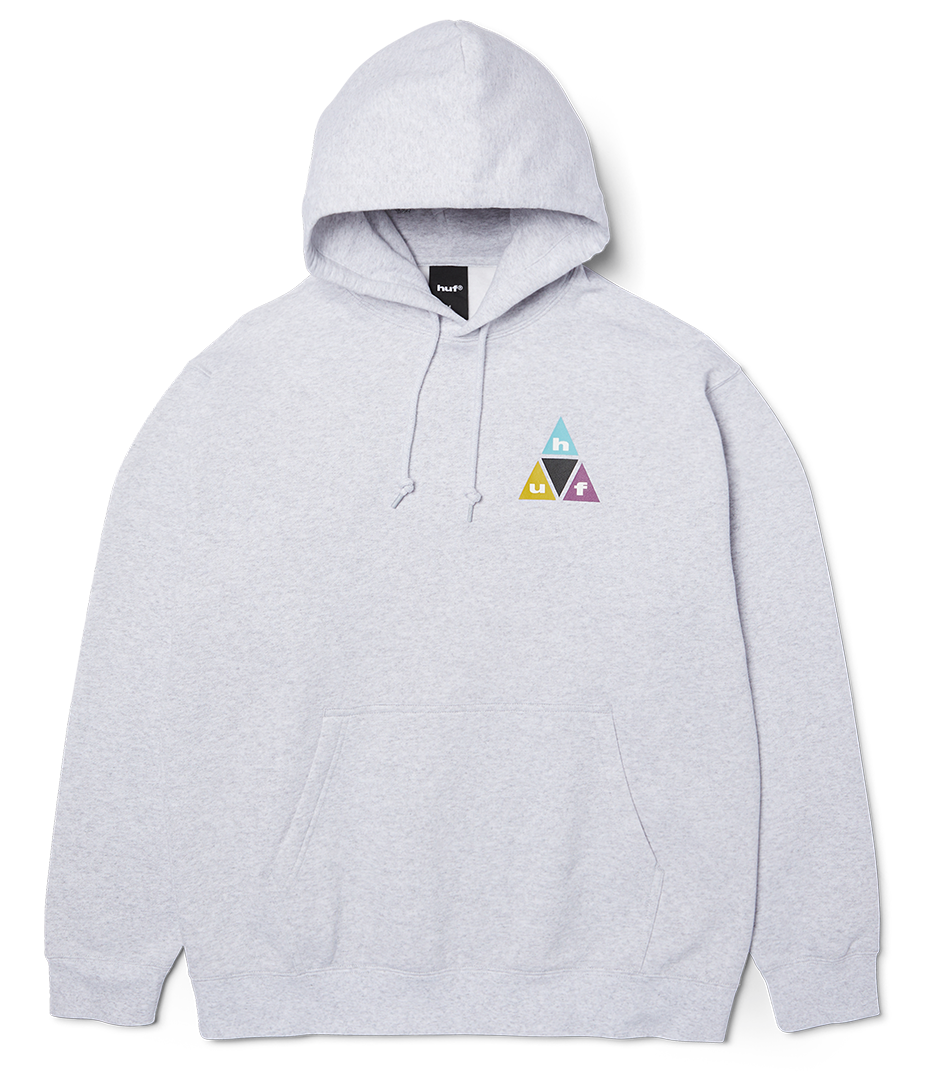 HUF Prism Tt Po Hoodie - Heather Grey