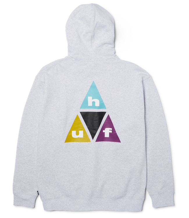 HUF Prism Tt Po Hoodie - Heather Grey