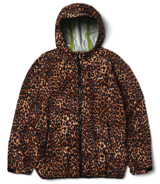 HUF Rainier Printed Shell Jacket - Brown