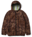 HUF Rainier Printed Shell Jacket - Brown