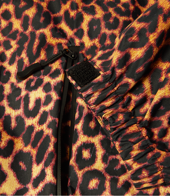 HUF Rainier Printed Shell Jacket - Brown