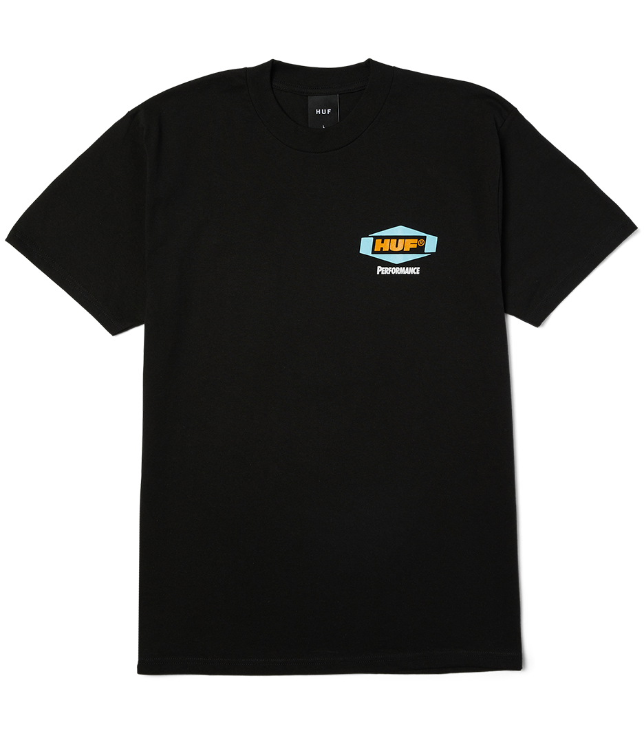 HUF Spark It Up Ss Tee - Black