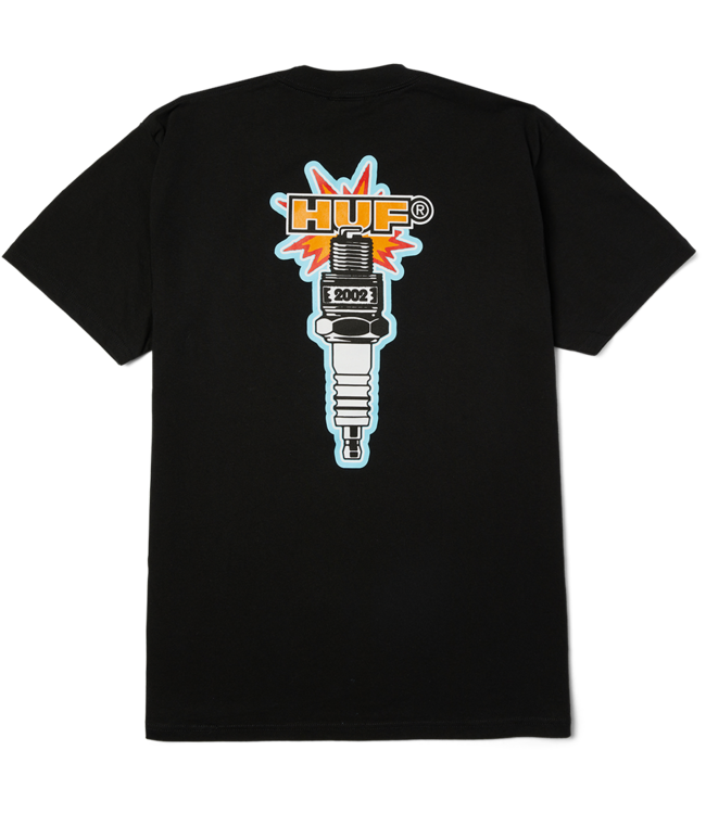 HUF Spark It Up Ss Tee - Black
