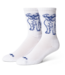 HUF Star Pup Crew Sock - White