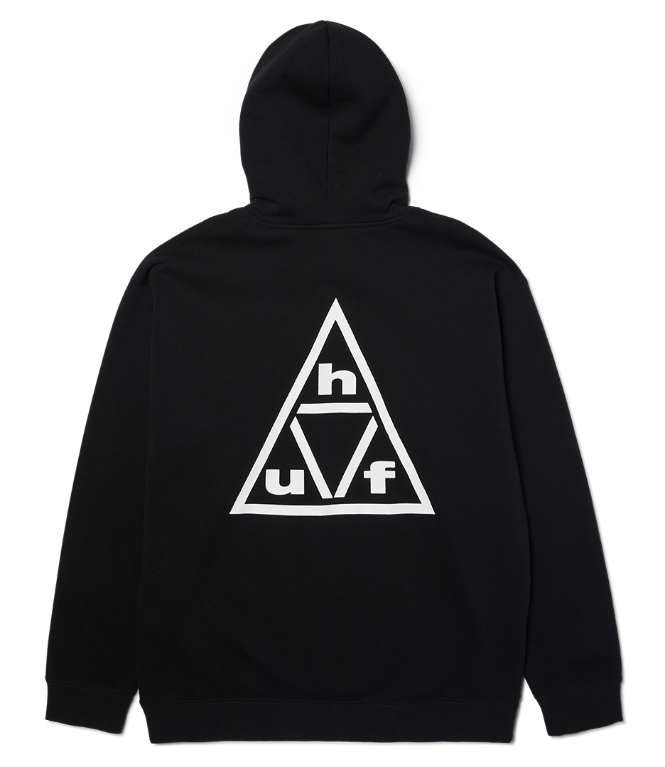 HUF Tt Po Hoodie - Black/White