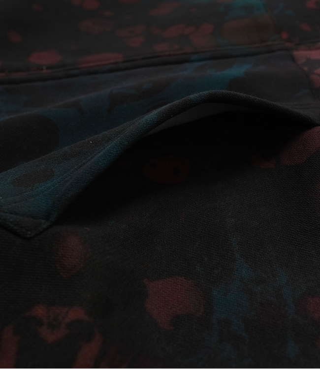 STUDENTS GOLF Arnault Fleece Zip Hoodie - Black