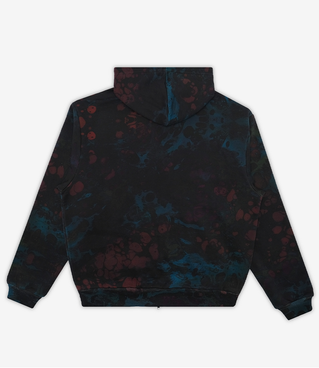 STUDENTS GOLF Arnault Fleece Zip Hoodie - Black