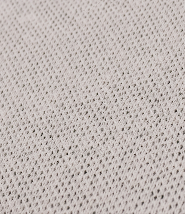 STUDENTS GOLF Chip Knit Crew Sweater - Cream