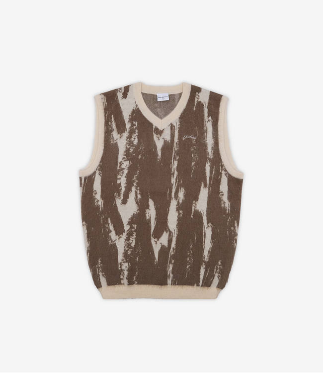 STUDENTS GOLF Cimarron Knit Vest Sweater - Cream