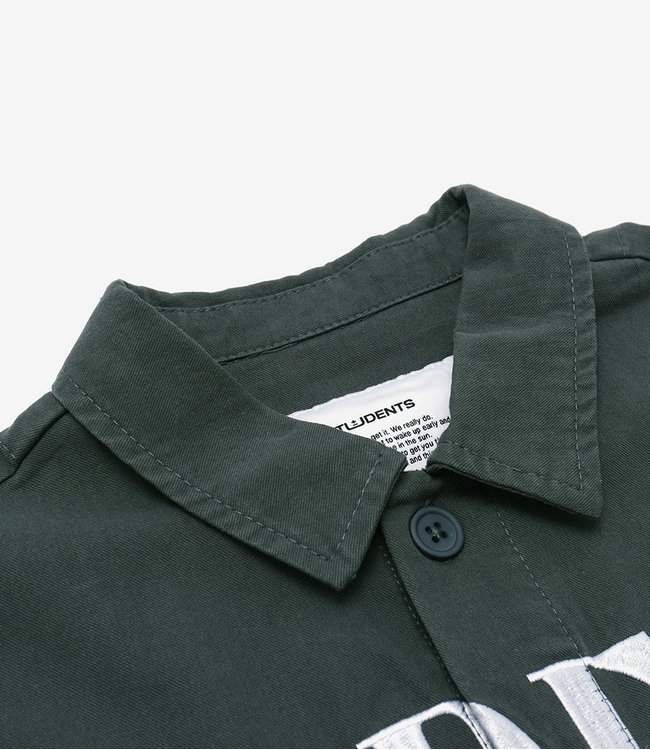 STUDENTS GOLF Garrick Chore Jacket - Pine