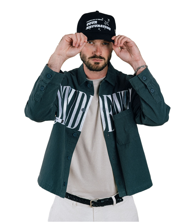 STUDENTS GOLF Garrick Chore Jacket - Pine