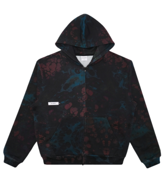 STUDENTS GOLF Arnault Fleece Zip Hoodie - Black