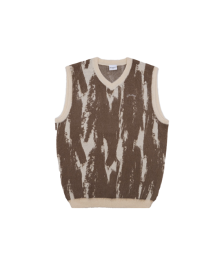 STUDENTS GOLF Cimarron Knit Vest Sweater - Cream
