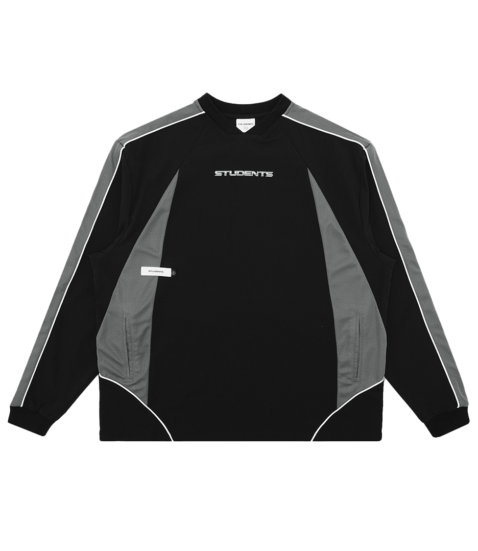 STUDENTS GOLF Denzel Track Popover - Black
