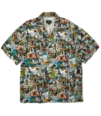 HUF From The Road Ss Resort Shirt - Multi