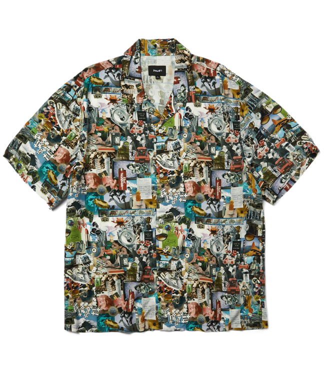 HUF From The Road Ss Resort Shirt - Multi