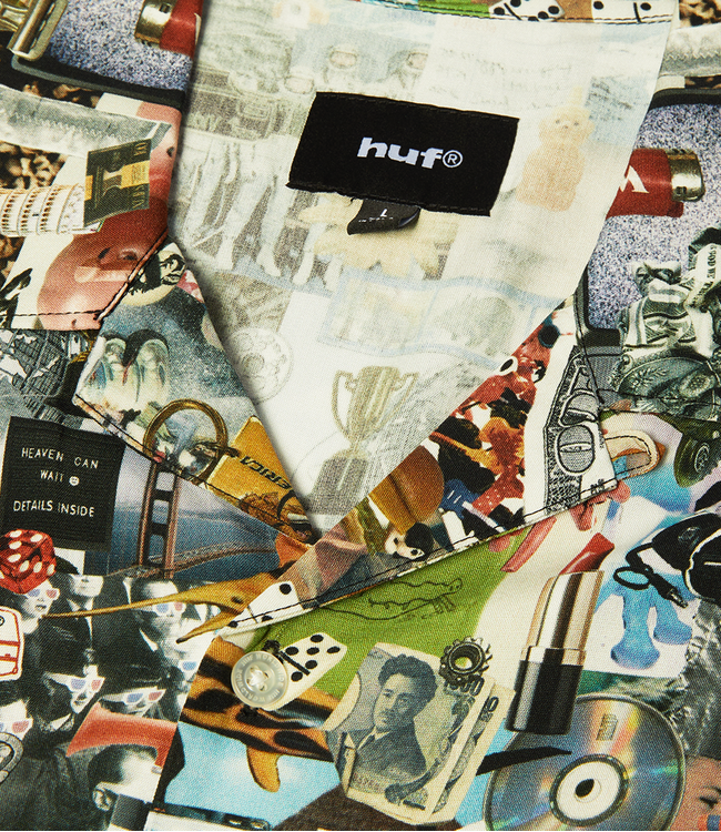 HUF From The Road Ss Resort Shirt - Multi