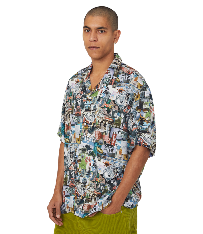 HUF From The Road Ss Resort Shirt - Multi
