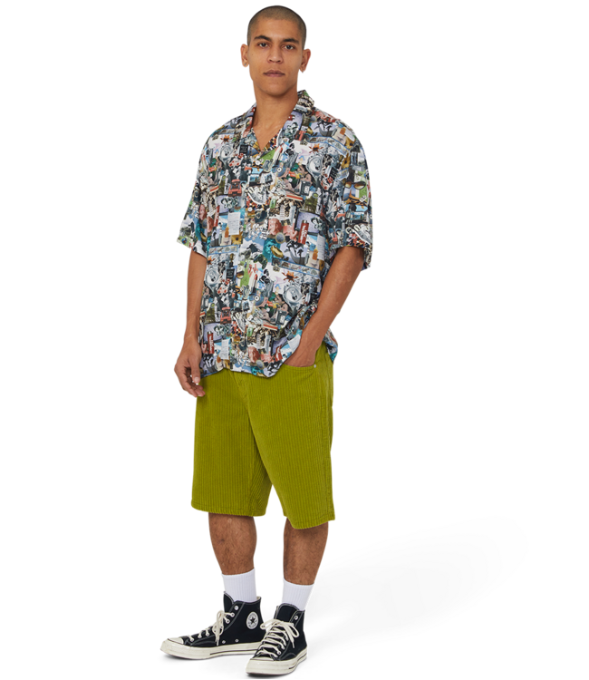 HUF From The Road Ss Resort Shirt - Multi